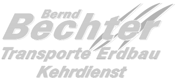 Bernd Bechter - Transporte, Erdbau, Kehrdienst Logo